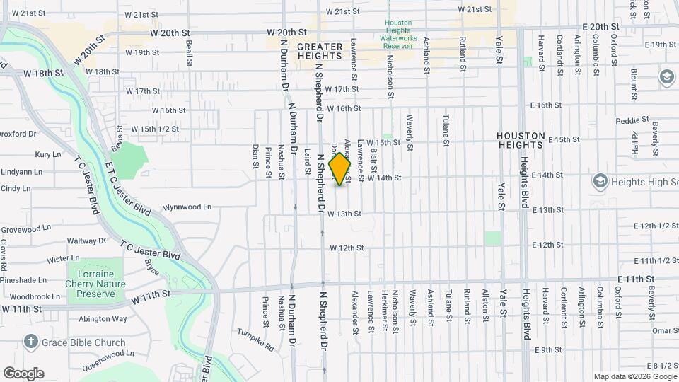 1332 Dorothy St Map and Location Details