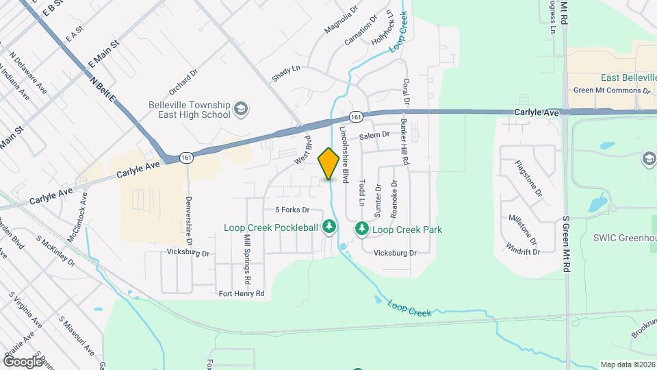 1051 Brookshire Ct Map and Location Details