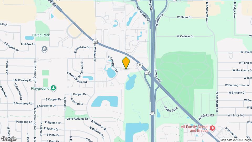 1088 N Claremont Dr Map and Location Details