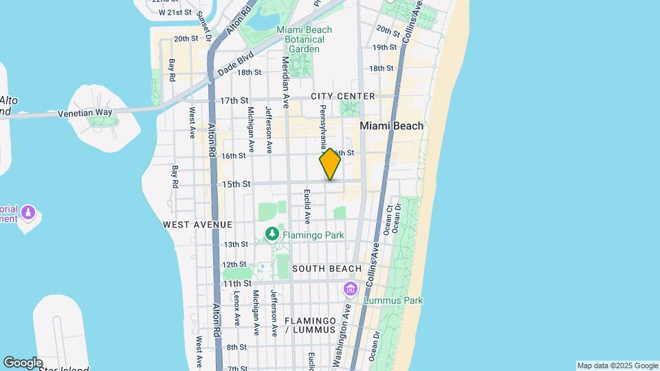 540 15th St, Unit 540 Map and Location Details