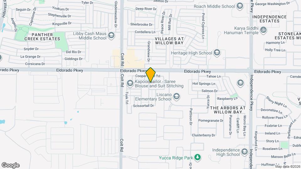 13127 Teton St Map and Location Details