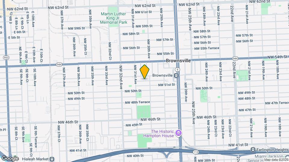 3038 NW 51st Terrace Map and Location Details