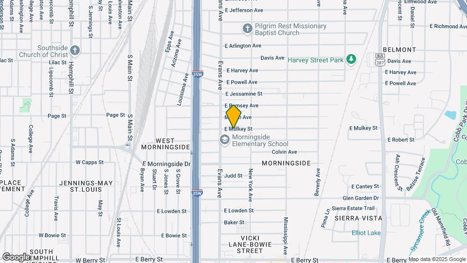 924 E Mulkey St Map and Location Details