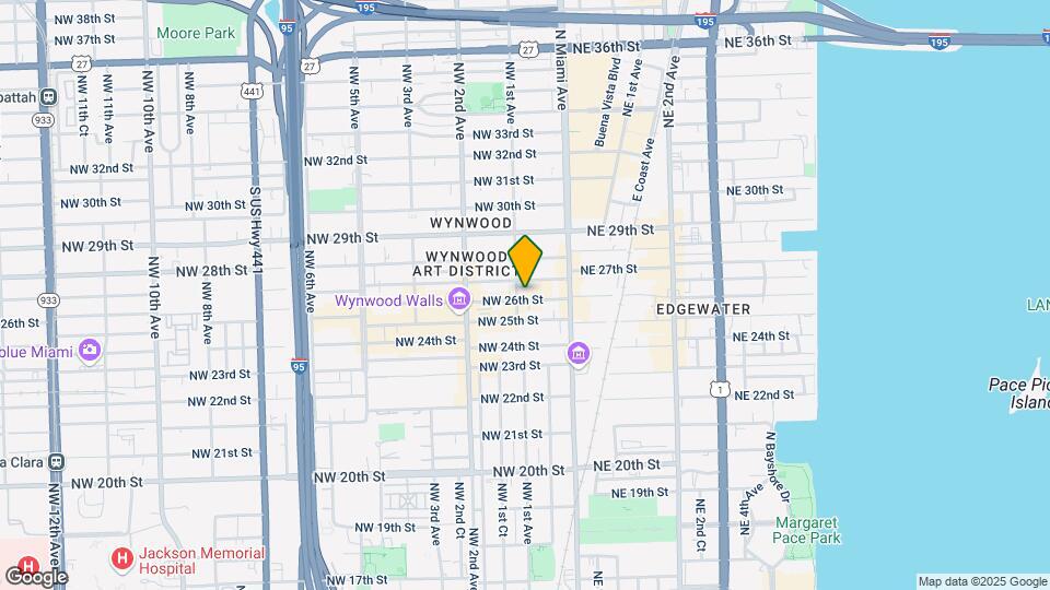 91 NW 26th St, Unit B7 Map and Location Details