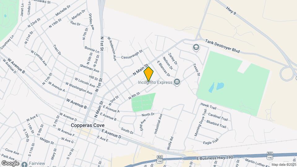 1007 N 4th St Map and Location Details