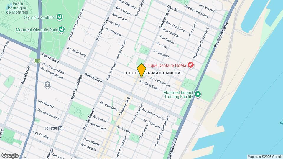 1877-1895 De la Salle Map and Location Details