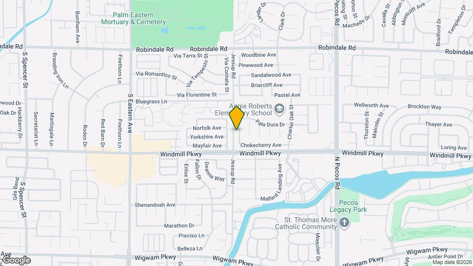 2763 Chokecherry Ave Map and Location Details