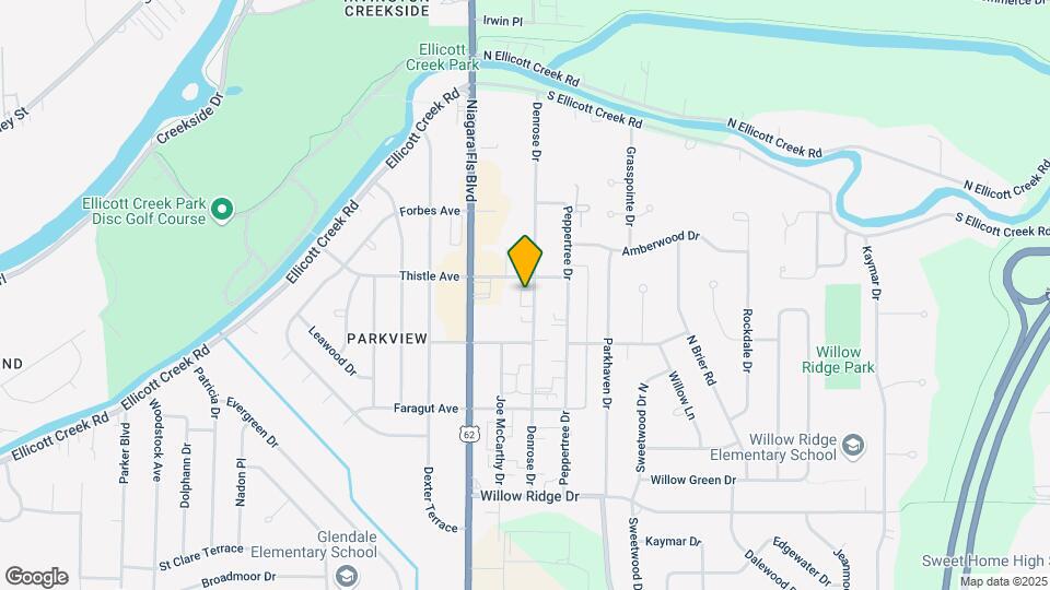 208 Denrose Dr Map and Location Details