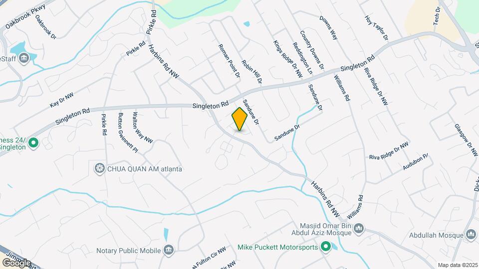 1526 Fern Ridge Ln Map and Location Details