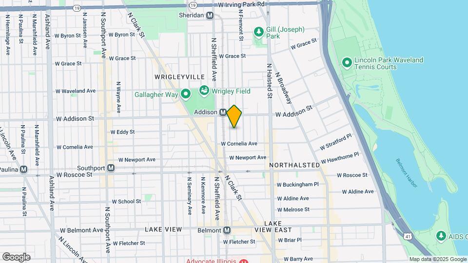 3525 N Wilton Ave, Unit 2r Map and Location Details