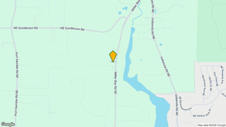 22383 Miller Bay Rd NE Map and Location Details