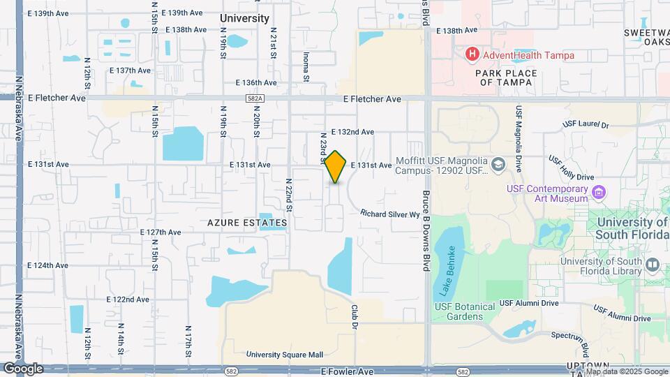 College Town at USF Apartments Map and Location Details
