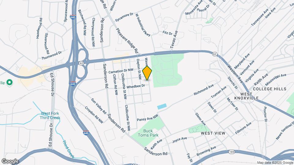 2607 Waverly St Map and Location Details
