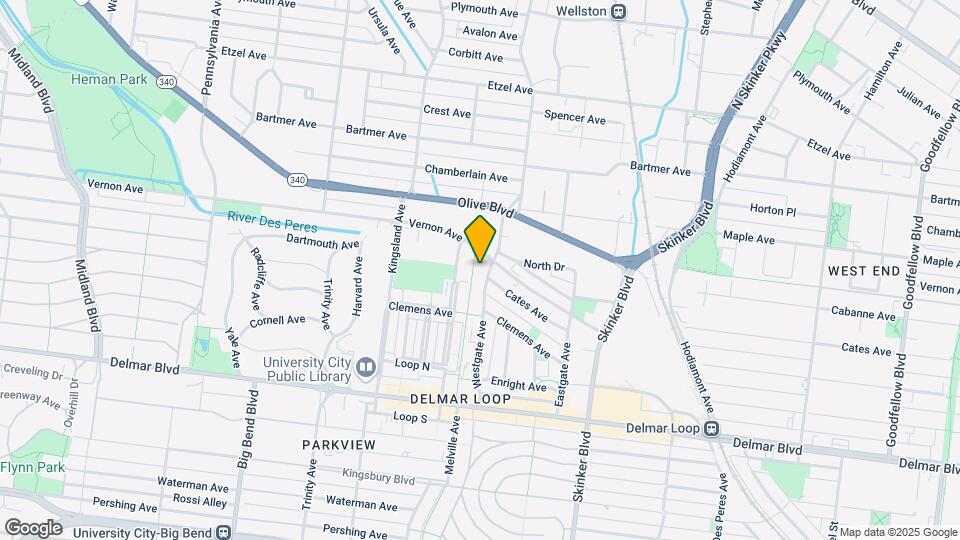 847 Westgate Ave, Unit 3 Map and Location Details