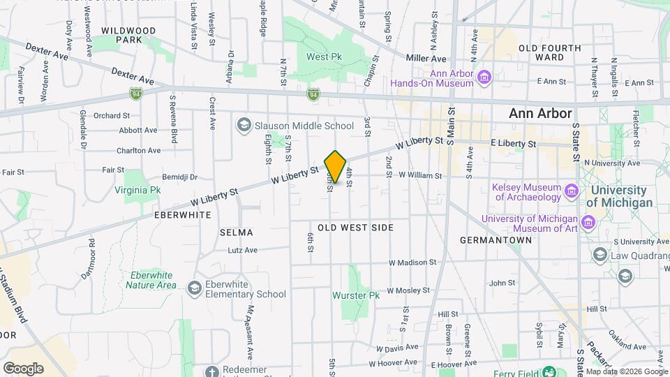 413 5th St Map and Location Details