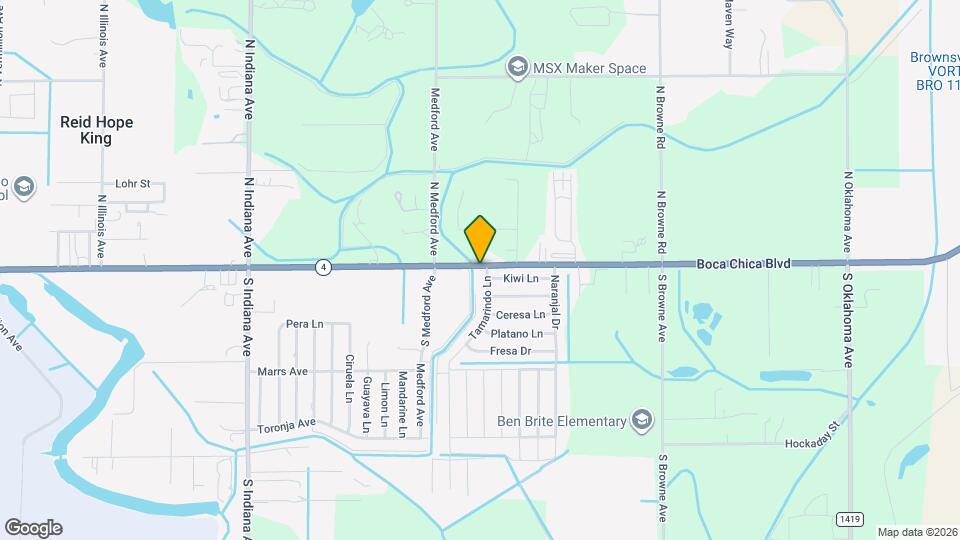 8801 Boca Chica Blvd Map and Location Details