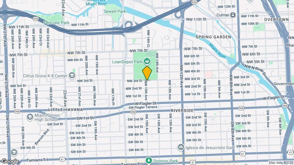 1470 NW 3rd St Map and Location Details