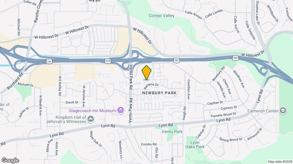 1337 Ramona Dr Map and Location Details