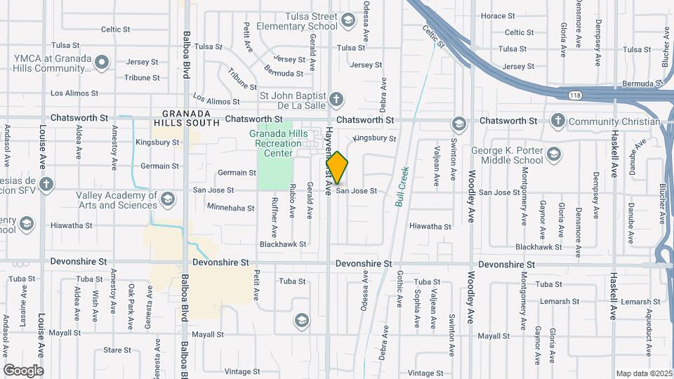 16549 San Jose St Map and Location Details