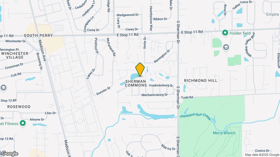 3420 Cold Harbor Dr Map and Location Details