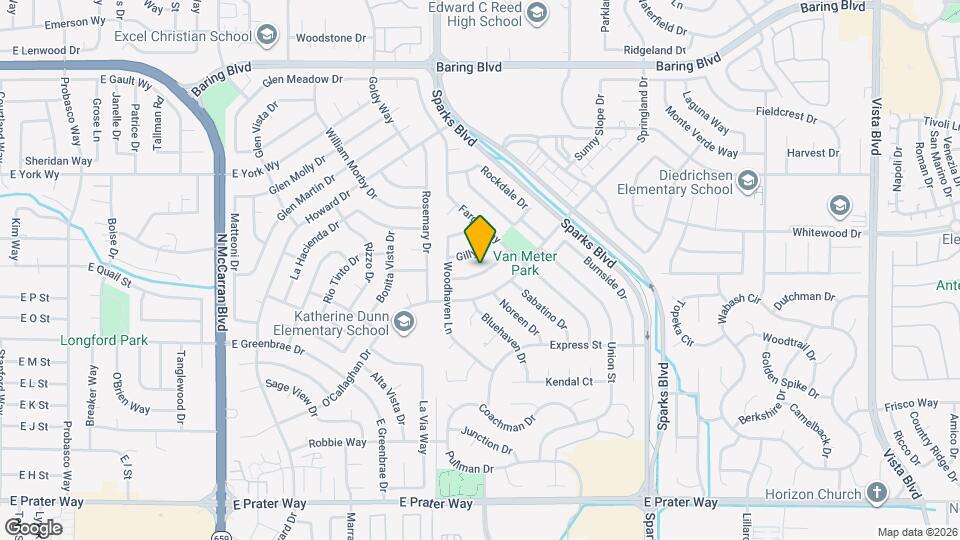 1246 Flora Glen Dr Map and Location Details