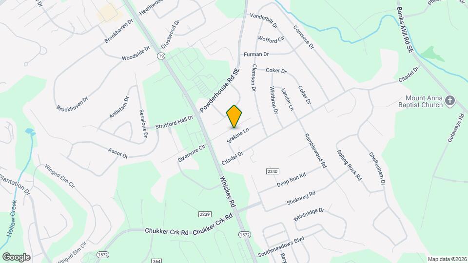 16 Erskine Ln Map and Location Details