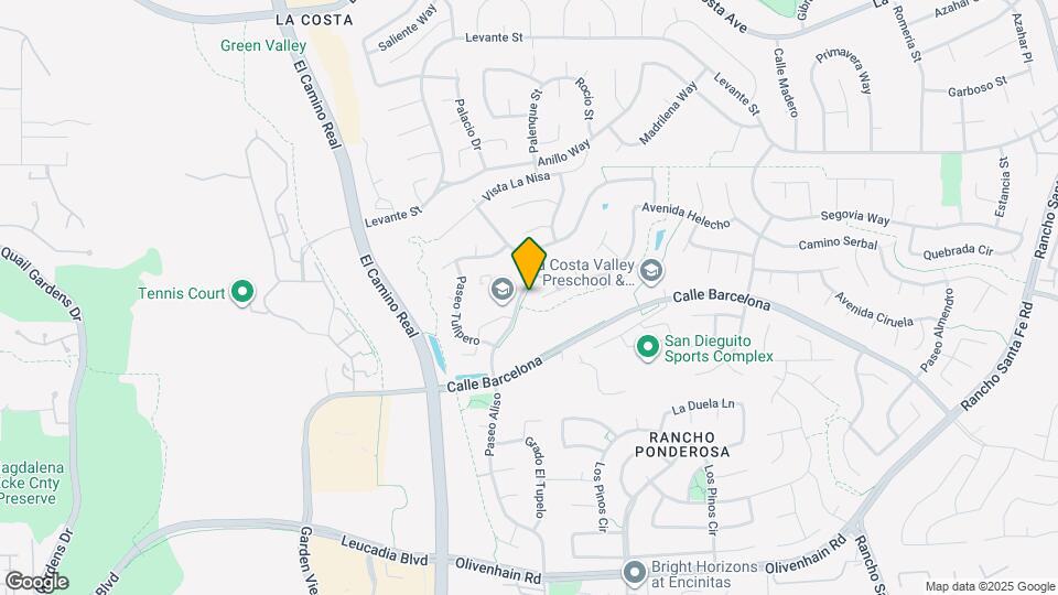 2215 Paseo Saucedal Map and Location Details