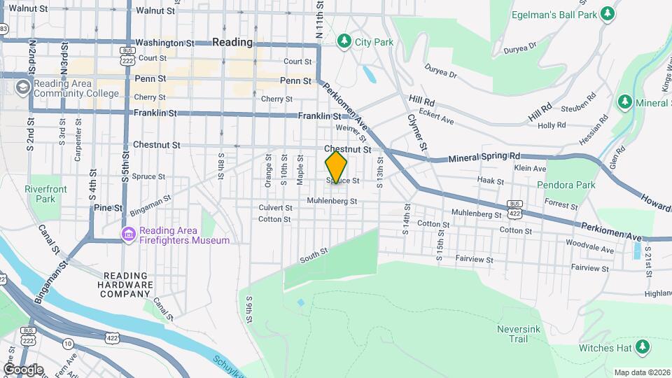 317 Wunder St Map and Location Details