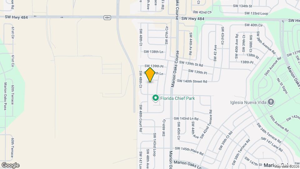 14055 SW 48th Avenue Rd Map and Location Details