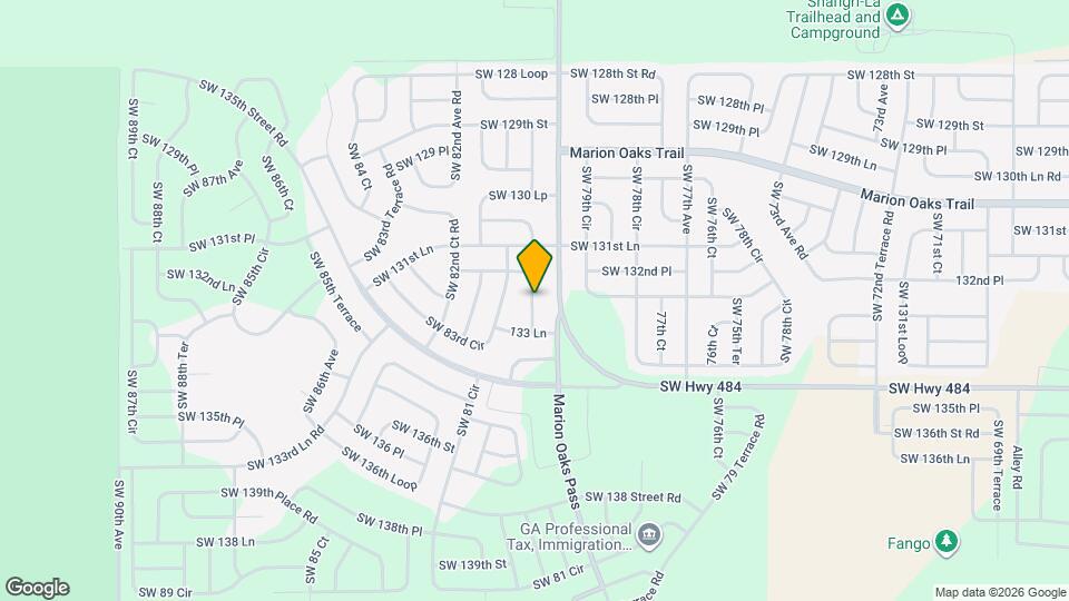 8101 SW 132 Loop Mapa y Detalles de la Ubicación