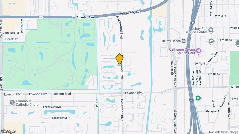 708 Lago Rd Map and Location Details