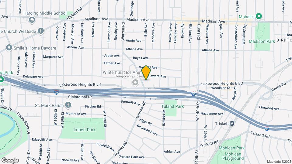 2275 Warren Rd Mapa y Detalles de la Ubicación