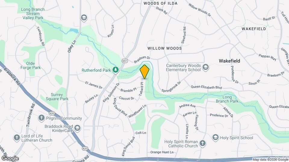 4809 Tabard Pl Map and Location Details