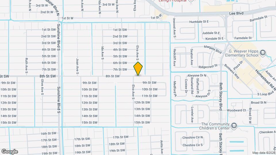 2709 8th St SW Map and Location Details