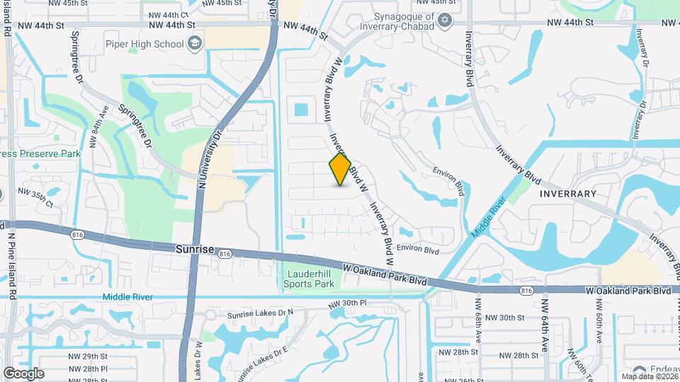 7330 NW 35th Ct Map and Location Details