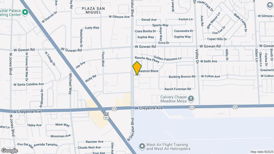 3318 N Decatur Blvd Map and Location Details