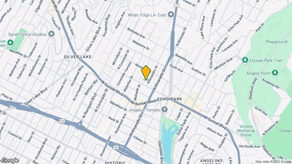 1311-1315 N Allesandro St Mapa y Detalles de la Ubicación