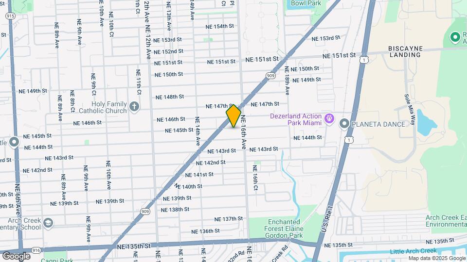 1560 NE 145th St Map and Location Details