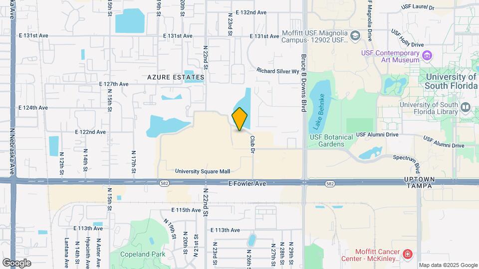 Hub Tampa Mapa y Detalles de la Ubicación