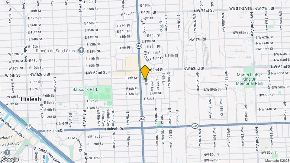 700 E 8th Ct Mapa y Detalles de la Ubicación