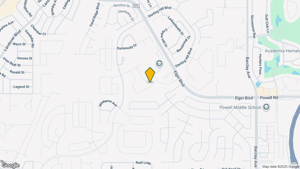 4055 Bramblewood Loop Map and Location Details