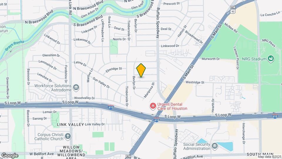 3314 Westridge St Map and Location Details