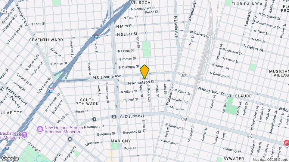 2363 N Robertson St, Unit 2363 Map and Location Details