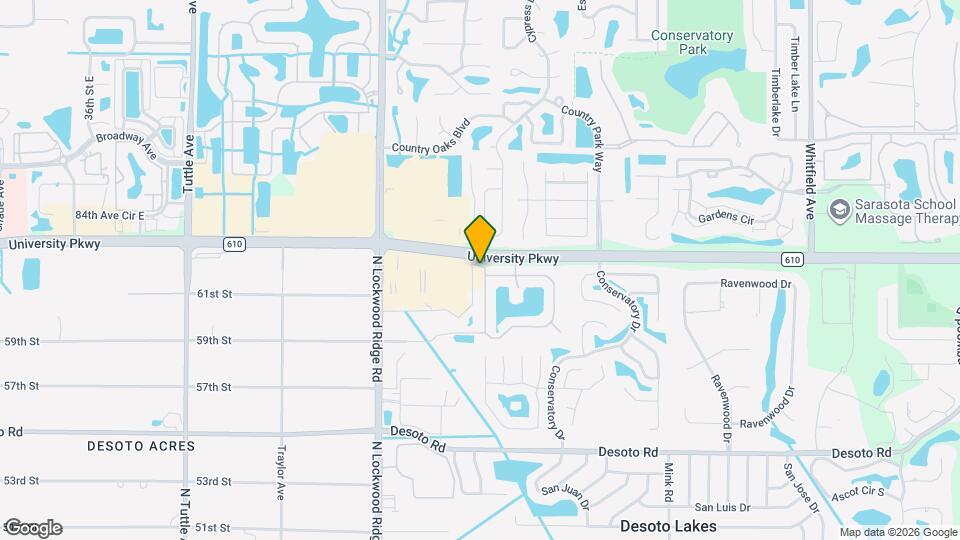 3831 Parkridge Cir Map and Location Details