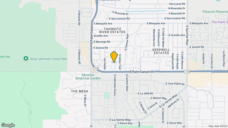 1655 S Calle Palo Fierro Map and Location Details