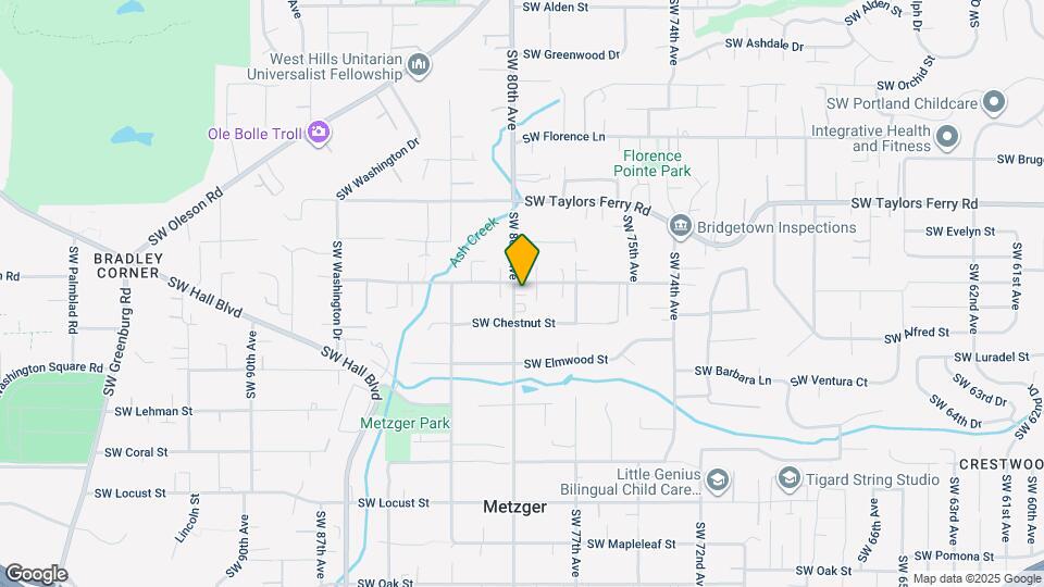 9380 SW 80th Ave Map and Location Details