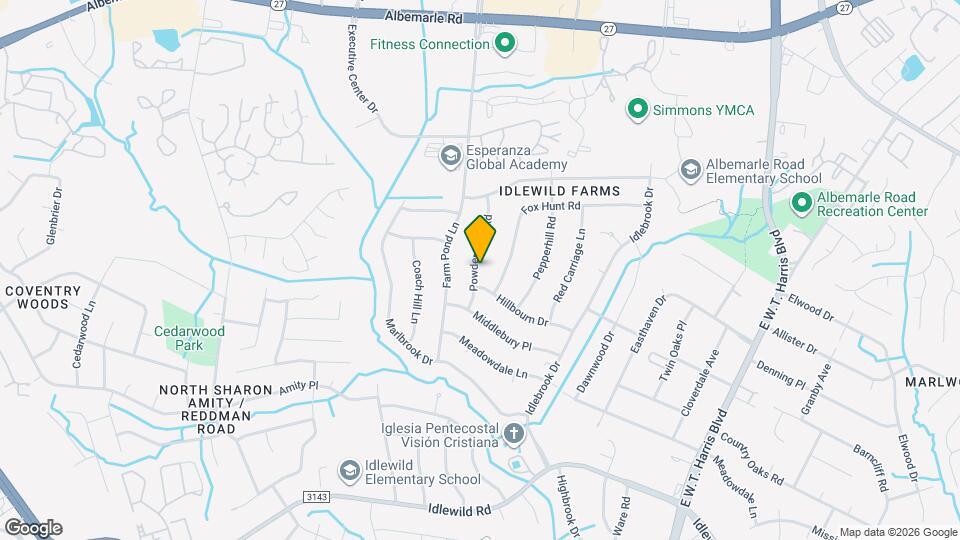 6111 Powder Horn Rd Map and Location Details