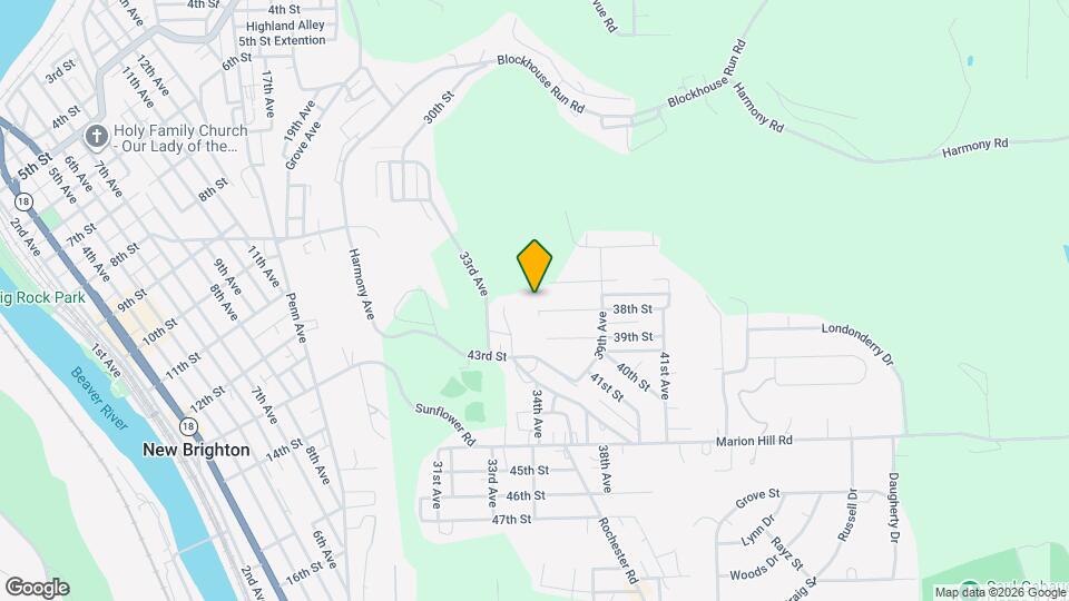 3505 38th St Map and Location Details