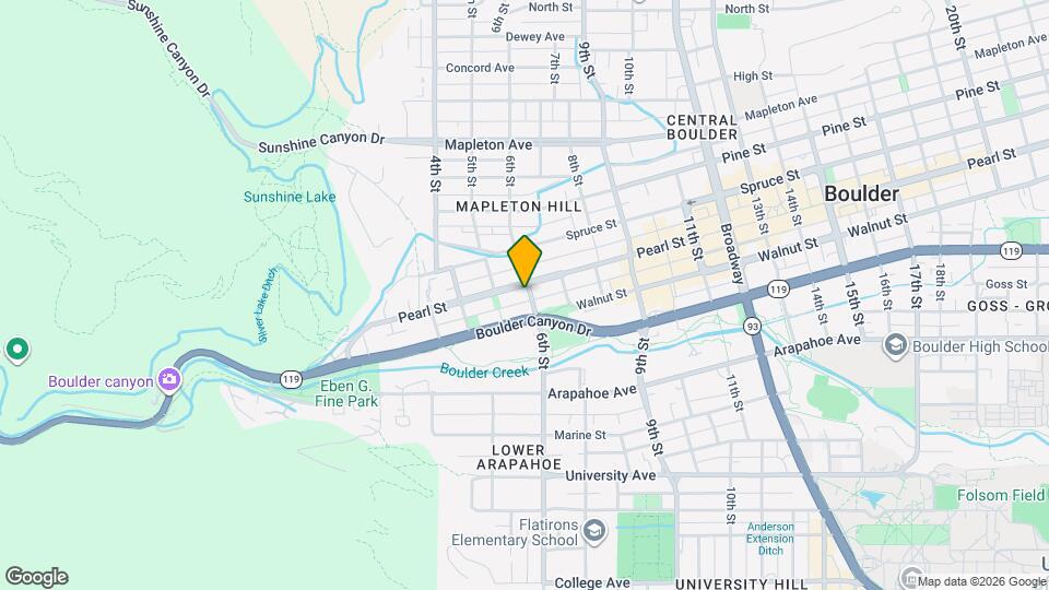 1945 6th St Mapa y Detalles de la Ubicación