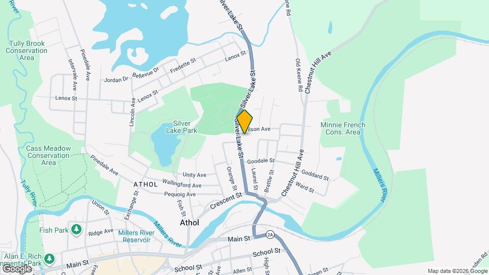 245 Silver Lake St, Unit 101 Map and Location Details